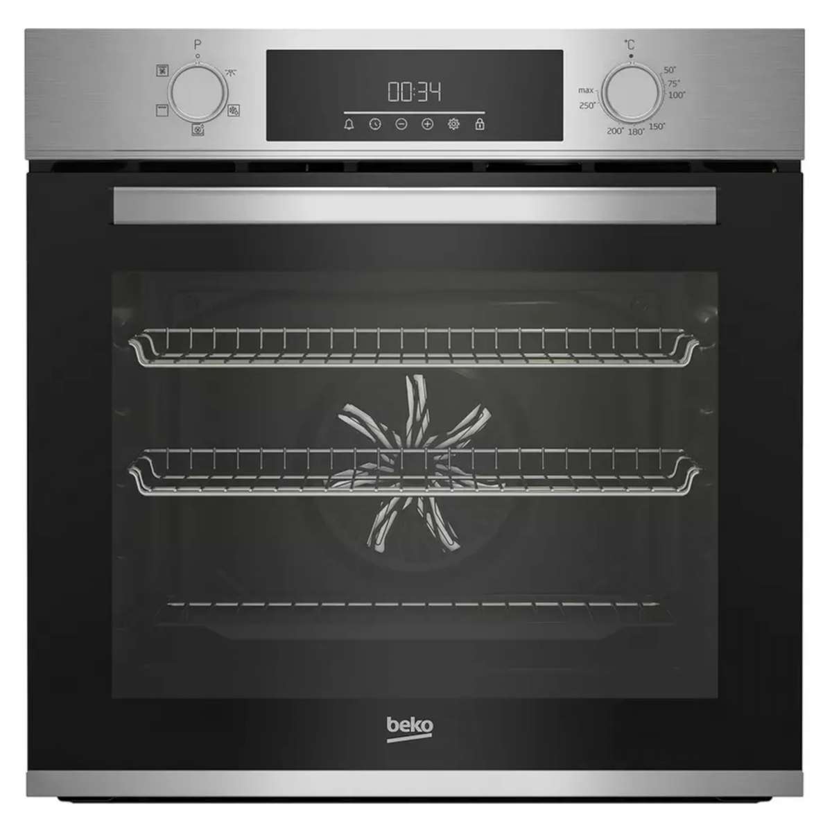 BEKO BBAIF22300X. Fully Intergrated Singe Fan assisted oven
